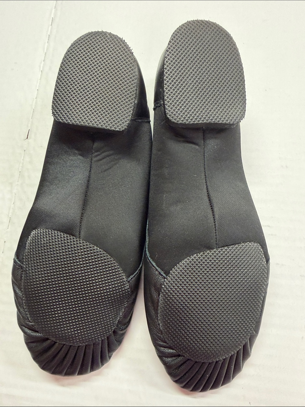 So Danca JZ-43 Adult Jazz leather Split Sole Shoe Arch Hugging Neoprene 7.5 New - Picture 7 of 7